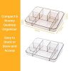 SUNFICON Makeup Organizer Tray Cosmetic Display Case