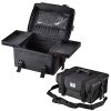 Style Meets Function – 2-in-1 Rolling Makeup Case with Drawers for Artists  