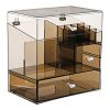 MOOCHI Tranlucent Black Large Makeup Organizer