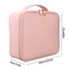 Relavel Travel Makeup Train Case Portable Artist Storage Bag