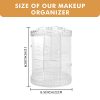 Makeup Organizer with 360° Rotation – 7 Adjustable Layers for Ultimate Storage Efficiency