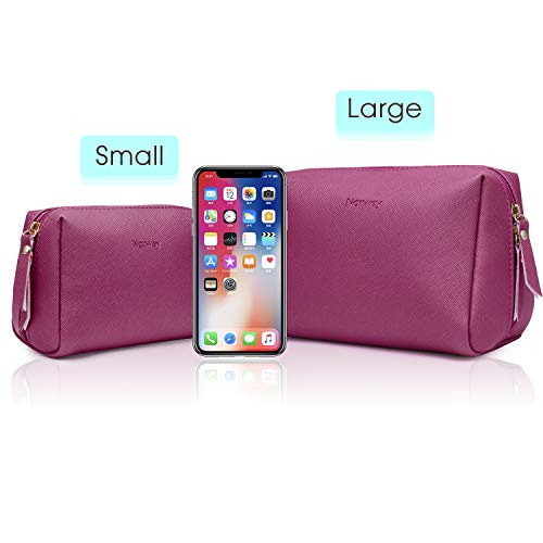 41NO5yKTk2L._SL500_ Large Vegan Leather Makeup Bag Zipper