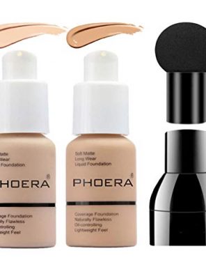 Foundation Makeup Set PHOERA Long Lasting Waterproof