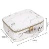 Marble Makeup Organizers and Storage - LKE Beauty Case for Makeup and Jewelry