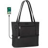 2-Layer Lunch Tote Bag with USB Port - Your Ultimate Lunchtime Companion