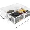 Sorbus Acrylic Cosmetics Makeup and Jewelry Storage Case