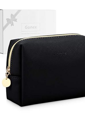 Small Makeup Bag for Purse PU Vegan Leather