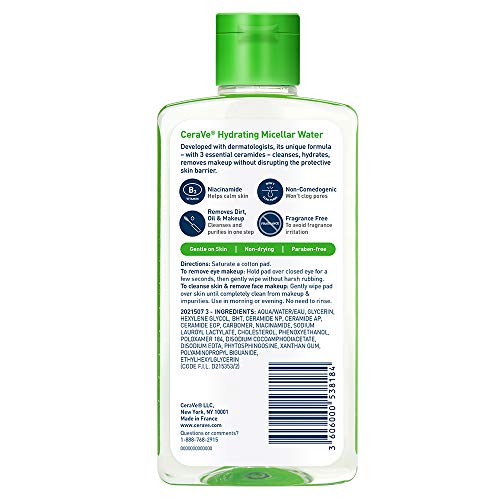 CeraVe Micellar Water | New , Improved Formula
