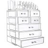 InnSweet Acrylic Makeup Organizer Cosmetic Storage Drawers