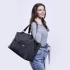 Silvatrip Carry On Travel Tote Bag for Women with Luggage Sleeve