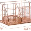 Rosework Rose Gold Makeup Organizer For Vanity- Iron