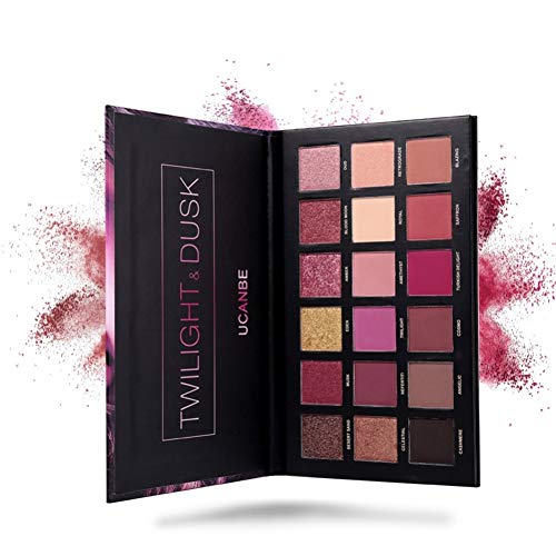 41RmAmmzrjL 18 Colors Highly Pigmented Eyeshadow Palette – For Vibrant, Long-Lasting Looks ✨