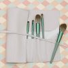Makeup Brush Holder Organizer Brushes Rolling Case