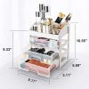 Makeup Organizer Transparent Clear Vanity Box