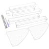 InnSweet 3 Layer Nail Polish Rack and Makeup Organizer
