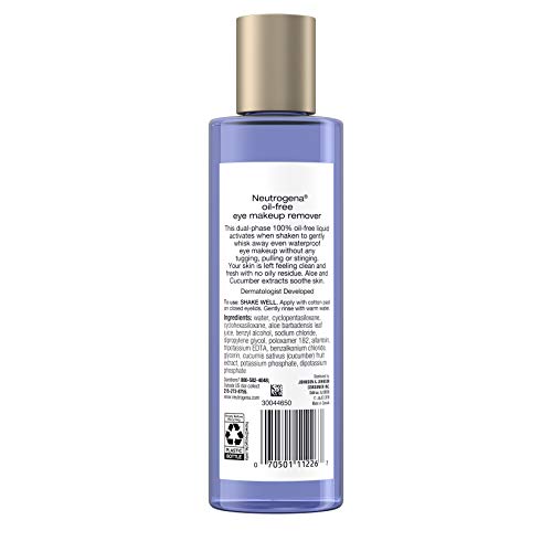 Neutrogena Gentle Oil-Free Eye Makeup Remover, Cleanser