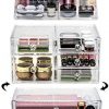 Cosmetics Makeup and Jewelry Storage Case Display Set