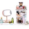DreamGenius Makeup Organizer 360-Degree Rotating
