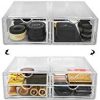 Sorbus Acrylic Cosmetics Makeup and Jewelry Storage Case