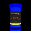 Luminous UV Body Paint Set - 8 Intense Neon Colors for Parties, Festivals, and Fun