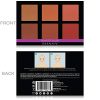 SHANY Shimmer, Matte Powder Blush Palette with Mirror
