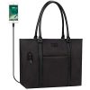 Laptop Tote Bag, Women Teacher Bag Large