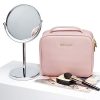 10-Inch Pink Makeup Bag – Compact & Elegant Travel Organizer