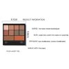 Eyeshadow palette, full matte palette with makeup brush
