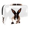 Portable Makeup Bag with Zipper for Women