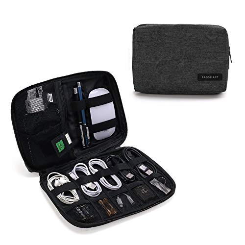 BAGSMART Toiletry Bag and Electronic Organizer