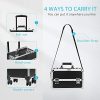4 in 1 Makeup Rolling Train Case Trolley Professional