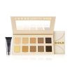 Gold Shimmer & Matte Eye Shadow Palette