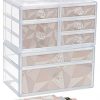 Makeup and Jewelry Storage Case Organizer Display Set