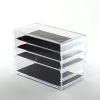 BINO 4 Drawer Acrylic Jewelry and Makeup Organizer