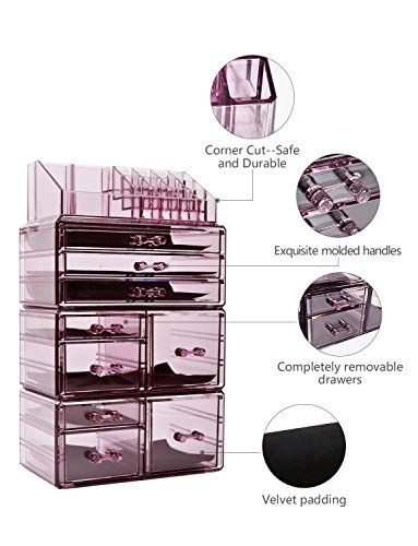 41ct+EhwqXL._SL500_ Makeup Organiser Cosmetic Storage Makeup Case