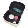 Portable Beauty Organizer with Adjustable Dividers for Cosmetics, Brushes, and Jewelry – Ideal for Stylish Travelers