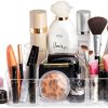 Easily Organize Clear Cosmetic Storage Organizer
