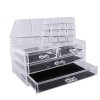 Clear Plastic Vanity Makeup Organizer