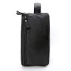 Dark Brown Gradient Triangle Mosaic Cosmetics Bag