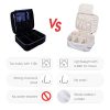 Elegance Meets Organization: The Marble Beauty Bag