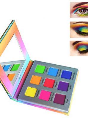 Bright Eye Makeup Palette Colorful Matte Eye Shadow