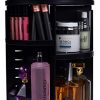 360 Rotating Makeup Organizer - Adjustable Shelf Height