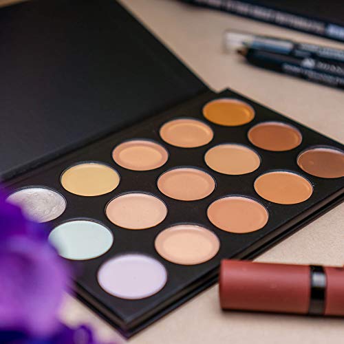 41fDmuubp-L.SL1500 Cream Concealer/Camouflage Color Correcting Palette