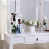 Rotating Makeup Organizer,360 Degree Adjustable