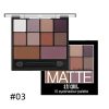 Eyeshadow palette, full matte palette with makeup brush