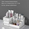 White Makeup Organizer Storage Case