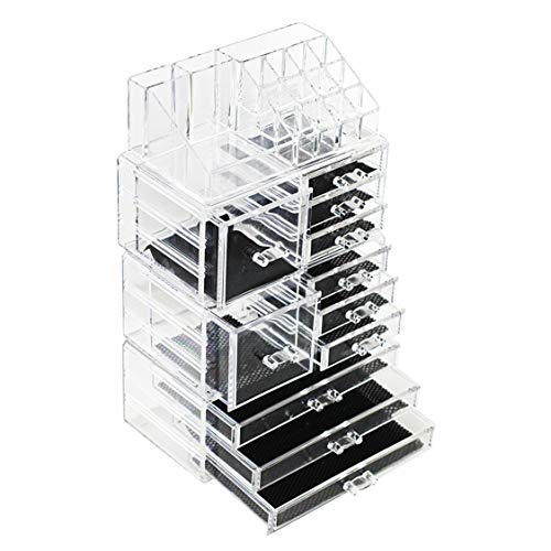 41hl7tIwJ4L._SL500_ Unique Home Acrylic Jewelry and Cosmetic Storage