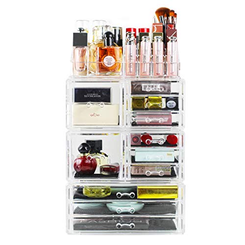 41iXyC5PreL._SL500_ Unique Home Acrylic Jewelry and Cosmetic Storage