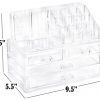 Clear Cosmetic Storage Organizer Jewelry and Hair Accessories