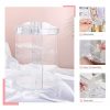 MoKo Makeup Organizer, Acrylic 360-degree Rotating